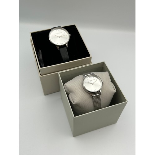 630 - TWO OLIVIA BURTON OF LONDON DRESS WATCHES IN PRESENTATION BOXES