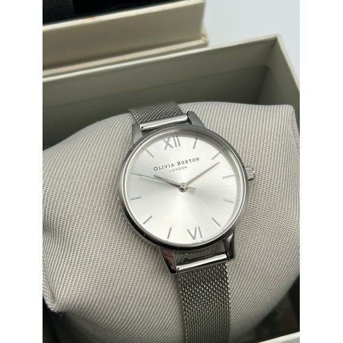 630 - TWO OLIVIA BURTON OF LONDON DRESS WATCHES IN PRESENTATION BOXES