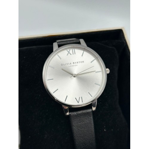 630 - TWO OLIVIA BURTON OF LONDON DRESS WATCHES IN PRESENTATION BOXES