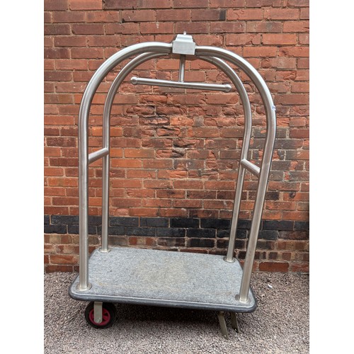240 - HOTEL LOBBY VALET TROLLEY, AF