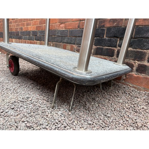 240 - HOTEL LOBBY VALET TROLLEY, AF