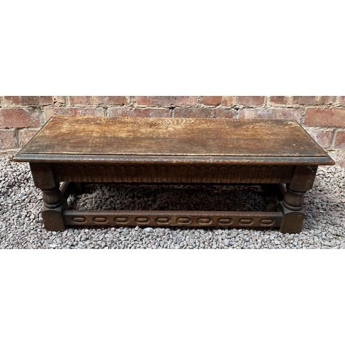 9 - SMALL REPRODUCTION MAHOGANY DOUBLE PEDESTAL DESK