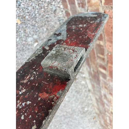 583 - IRISH CITY OF DUBLIN CAST METAL AND ENAMELLED SIGN