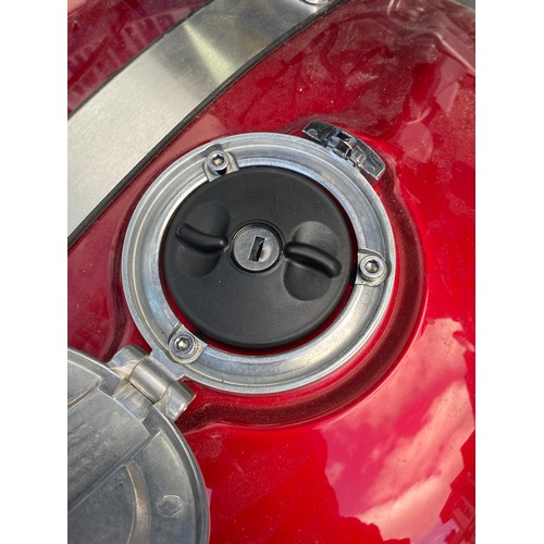 1A - 2022 - RED TRIUMPH ROCKET 3GT MOTORCYCLE 2458CC REGISTRATION OY22 YVZ-LOW MILEAGE V5C AND KEYS