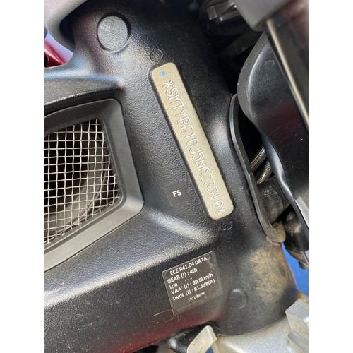 1A - 2022 - RED TRIUMPH ROCKET 3GT MOTORCYCLE 2458CC REGISTRATION OY22 YVZ-LOW MILEAGE V5C AND KEYS