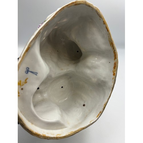 771 - CONTINENTAL PORCELAIN FIGURE GROUP OF 18TH CENTURY MEISSEN STYLE BACKSTAGE CONVERSATION GROUP