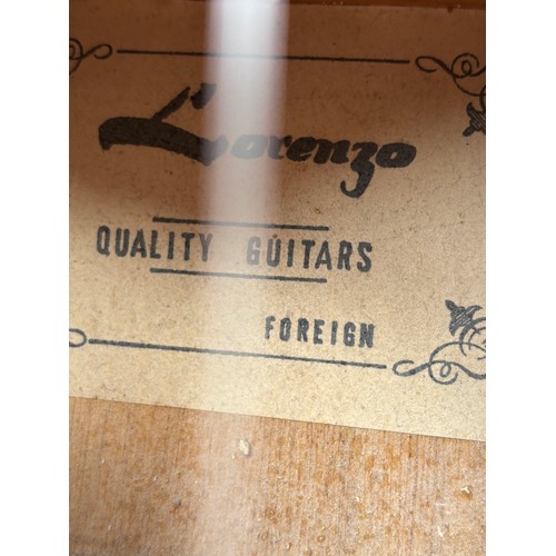 783 - LORENZO ACOUSTIC GUITAR
