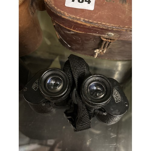 784 - PAIR OF GOERZ BERLIN BINOCULARS AND A PAIR OF CARL ZEISS BINOCULARS