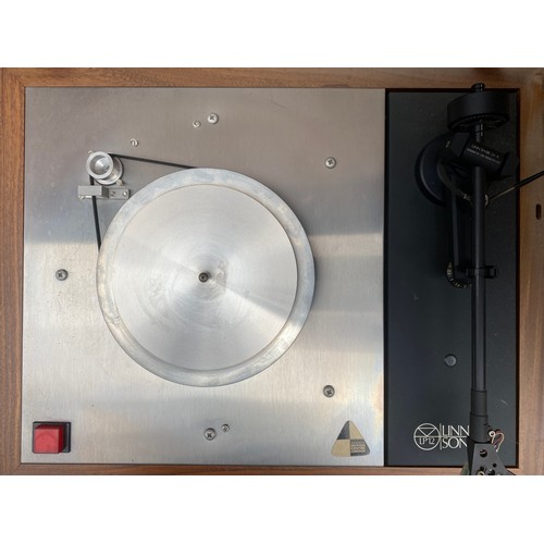 241 - LINN SONDEK LP-12 TURNTABLE AND A MUSICAL FIDELITY AMPLIFIER