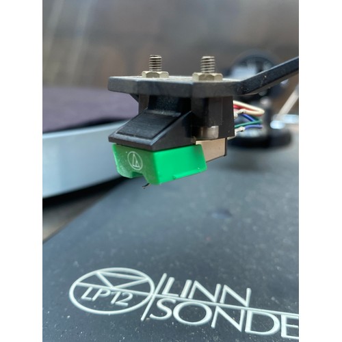 241 - LINN SONDEK LP-12 TURNTABLE AND A MUSICAL FIDELITY AMPLIFIER
