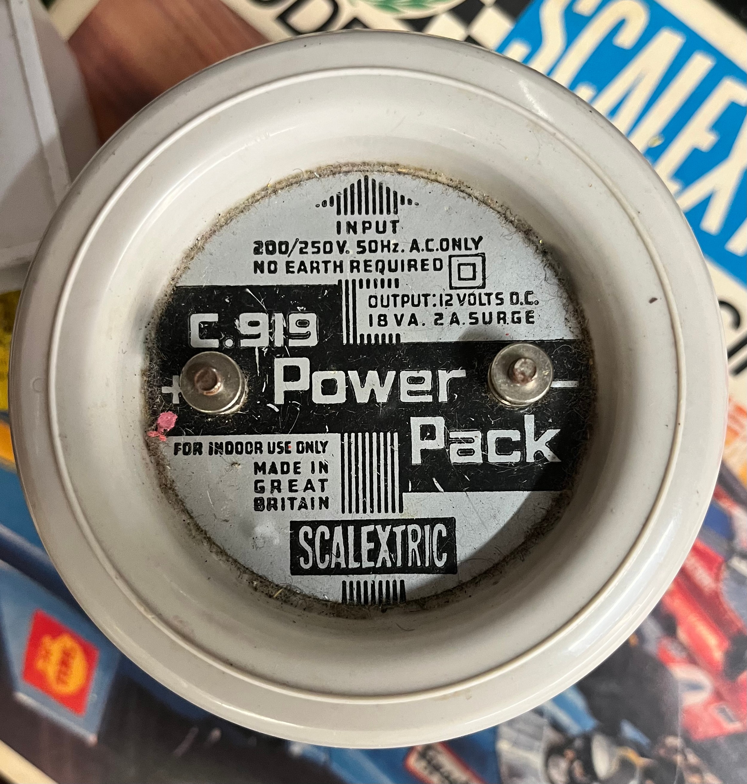 BOXED SCALEXTRIX MODEL MOTOR RACING C543 SET WITH POWERPACK