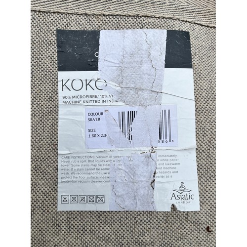 45 - KOKO LARGE SILVER CARPET