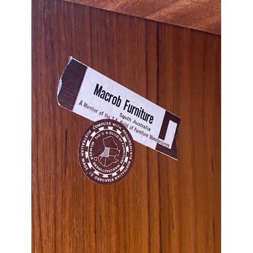 59 - MACROB TEAK TWO DOOR ROOM DIVIDER