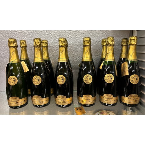 234 - 12 BOTTLES OF 1976 LECLERC BRIANT CHAMPAGNE