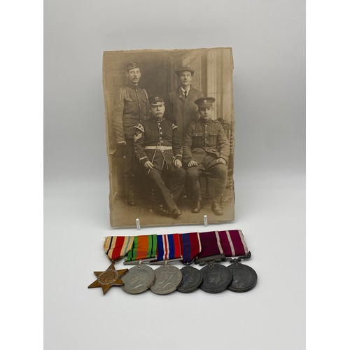 538 - 1959240 W.O.C.L.I.I, F.K.MARTIN RE MEDAL GROUP INCLUDING LONG SERVICE AND GOOD CONDUCT AND METROPOLI...