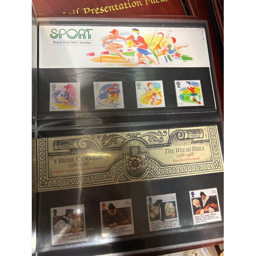 645 - ROYAL MAIL PRESENTATION G B FIRST DAY COVER ALBUMS 1968-2020 (12)