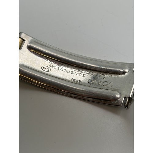 543 - GENTLEMANS OMEGA AUTOMATIC SEAMASTER GOLD PLATED WRIST WATCH