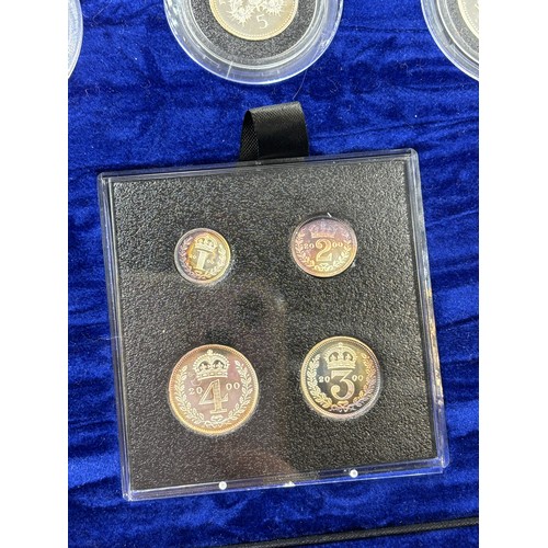 566 - CASED ROYAL MINT UNITED KINGDOM MILLENIUM SILVER COLLECTION