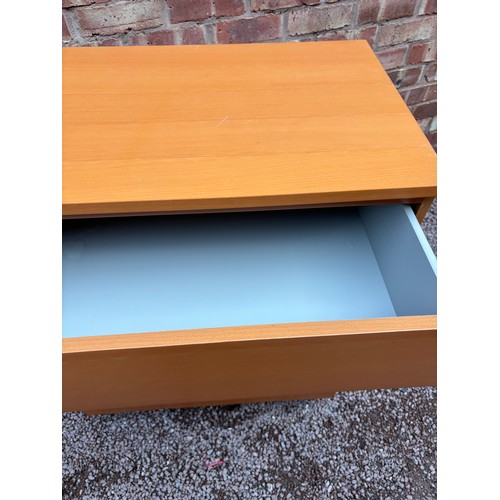 46 - BEECH FOUR DRAWER CHEST