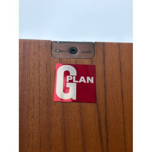 50 - G PLAN TEAK DROP FLAP OPEN LOUGE UNIT