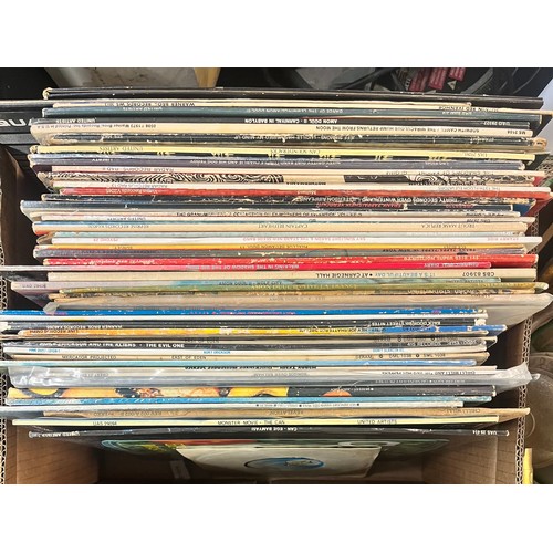 393 - BOX OF 1960/70'S VINYL LP RECORDS - PSYCHEDELIC/PROG ROCK INCLUDING QUATERMASS - GATEFOLD (SHVL775),... 