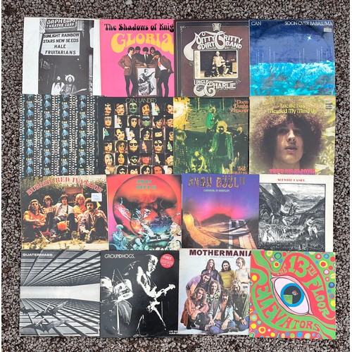 393 - BOX OF 1960/70'S VINYL LP RECORDS - PSYCHEDELIC/PROG ROCK INCLUDING QUATERMASS - GATEFOLD (SHVL775),...
