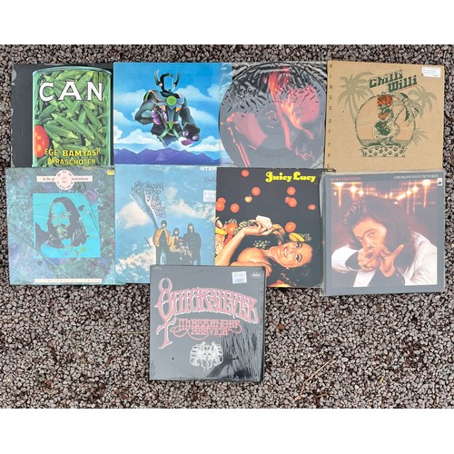 393 - BOX OF 1960/70'S VINYL LP RECORDS - PSYCHEDELIC/PROG ROCK INCLUDING QUATERMASS - GATEFOLD (SHVL775),... 