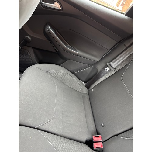 1 - BLUE FORD FOCUS TITANIUM FIVE DOOR CAR, VA65 NHZ PETROL 18653 MILES. LAST MOT FEB 2025. V5C DOCUMENT... 