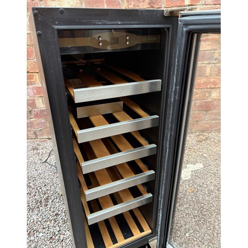 84 - STAINLESS STEEL WINE BOTTLE CHILLER CABINET