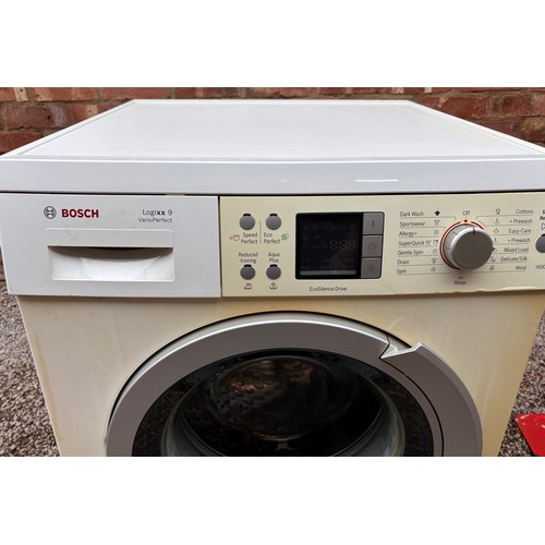 90 - BOSCH LOG1XX9 VARI0 PERFECT WASHING MACHINE