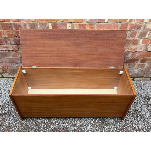 79 - TEAK OTTOMAN BOX