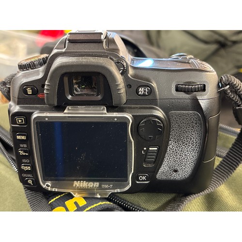 448 - NIKON D80 DIGITAL CAMERA, CANON IXUS 1001S CAMERA, NIKON COOLPIX CAMERA, LENS, FLASH, FILTERS.