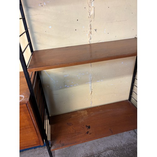 83 - TWO SECTIONAL LADDERAX MODULAR SHELVING SYSTEM