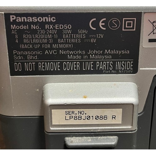 32 - PANASONIC POWER BLASTER PORTABLE CD SYSTEM
