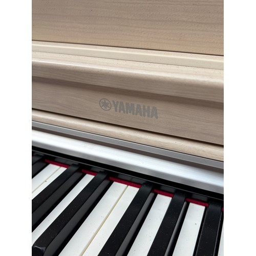 7 - YAMAHA CLAVINOVA ASH ELECTRIC PIANO