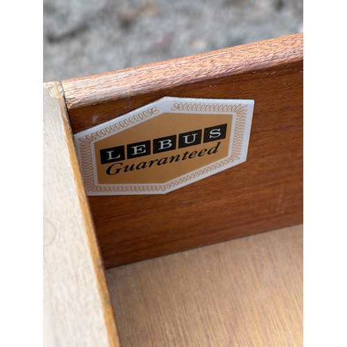 95 - LEBUS SIX DRAWER CHEST