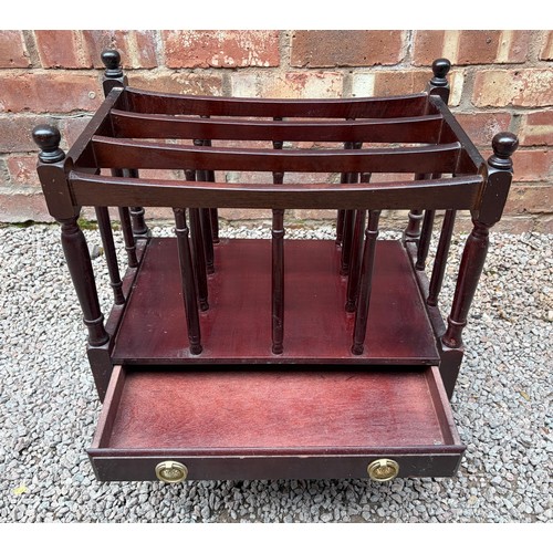 79 - REPRODUCTION VICTORIAN STYLE CANTERBURY