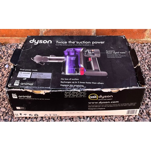 DYSON DC34 ANIMAL HAND VACUUM AND CHARGER