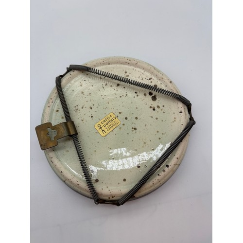 548 - PAIR OF CELTIC POTTERY NEWLYN PIN DISHES