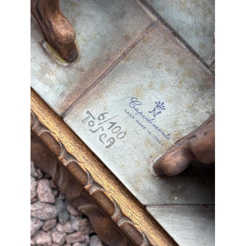 558 - CAPODIMONTE  LARGE FIGURE GROUP OF THE LAST SUPPER SOME A/F