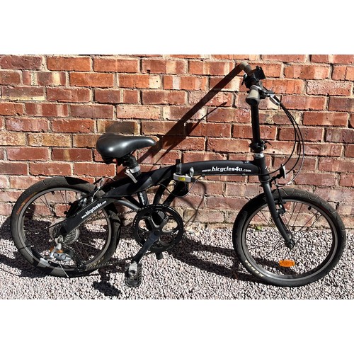67 - FOLDING BICYCLE 4 U IN NYLON BAG