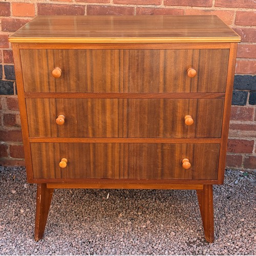 94 - MORRIS OF GLASGOW CUMBRAE THREE DRAWER CHEST