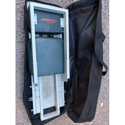 164 - AIRFLOW CASED METAL BOAT SEAT