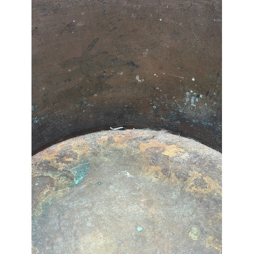 610 - INTERESTING BRONZE REGENCY BUSHEL MEASURE PECK SUTTON COLDFIELD COUNTY OF WARWICKSHIRE ANNO DOMINI18... 