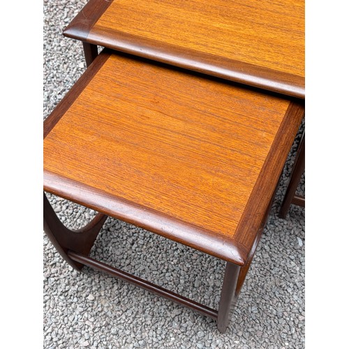 57 - GPLAN TEAK NESTING COFFEE TABLE