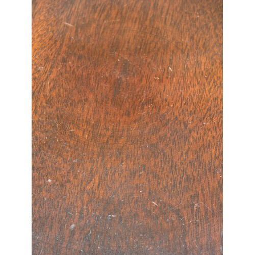 13 - REPRODUCTION GEORGIAN STYLE MAHOGANY TRIPOD WINE TABLE