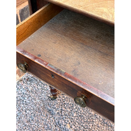 15 - REGENCY MAHOGANY PEMBROKE TABLE