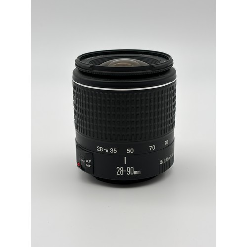 367 - CANON 28-90MM LENS AND PANASONIC LUMIX XS-PRO LENS