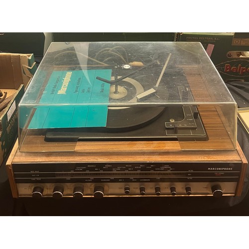 453 - MARCONIPHONE STEREO TURNTABLE