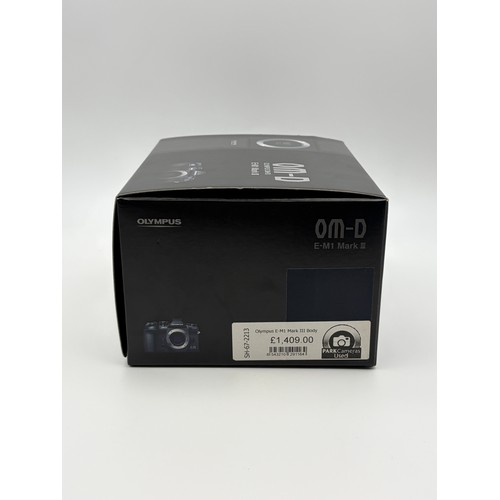363 - BOXED OLYMPUS OM-D E-M1 MARK III DIGITAL CAMERA